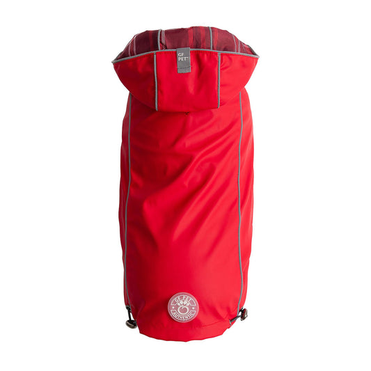 Red Reversible Elasto-Fit Raincoat