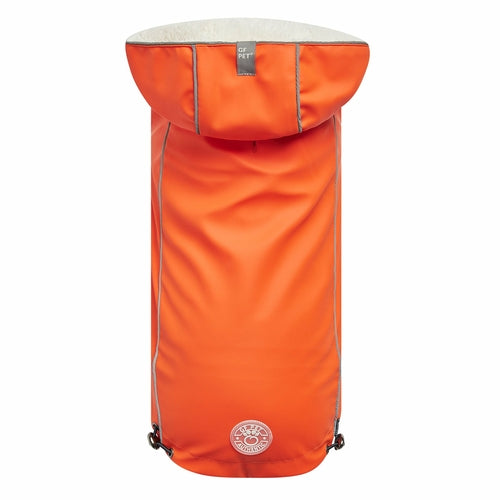 Insulated Raincoat in Orange